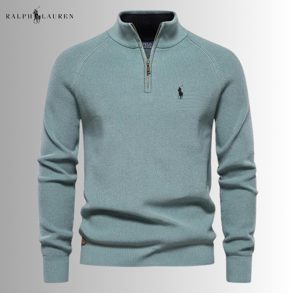 RL® Premium zip sweater for men