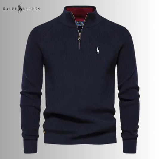 RL® Premium zip sweater for men