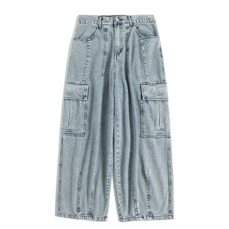 Cargo Denim Pants