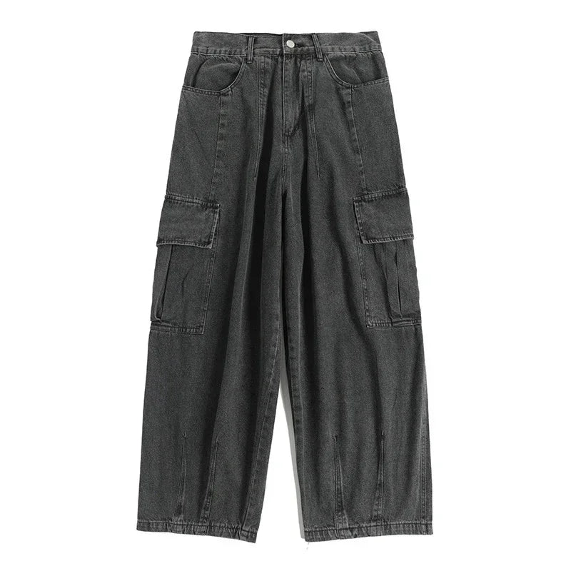 Cargo Denim Pants